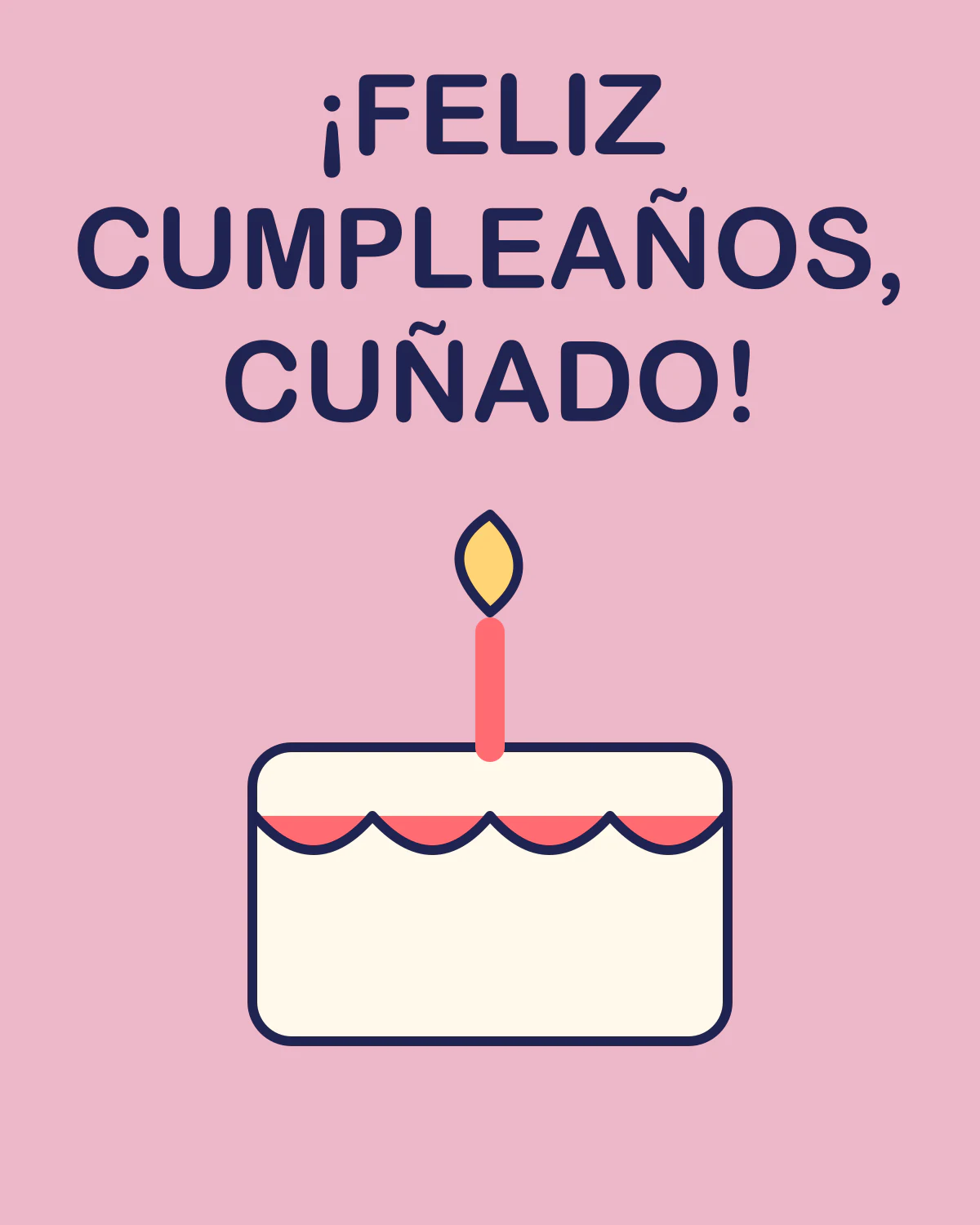 ¡Feliz cumpleaños, cuñado!