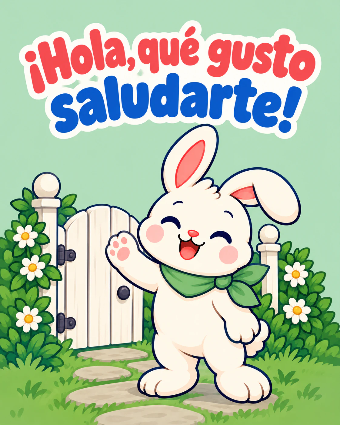 ¡Hola, qué gusto saludarte!