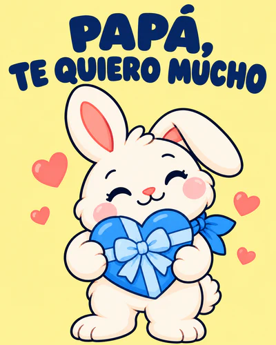PAPÁ, TE QUIERO MUCHO