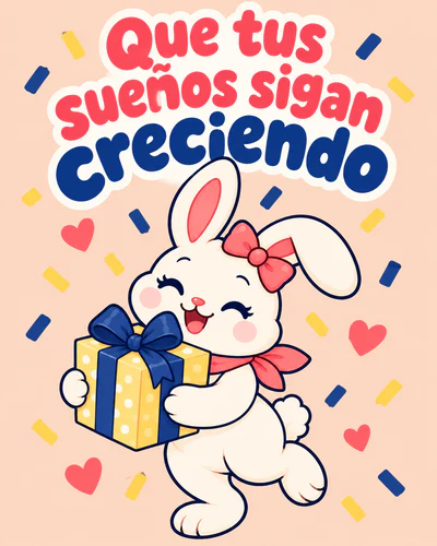 Que tus sueños sigan creciendo