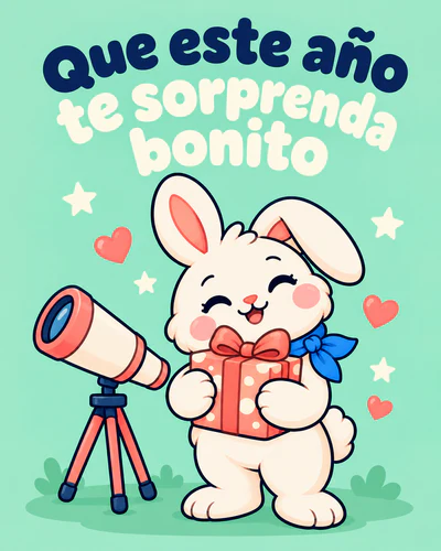 Que este año te sorprenda bonito