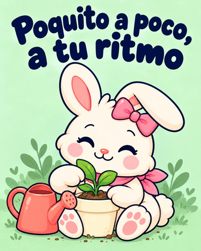 Poquito a poco, a tu ritmo