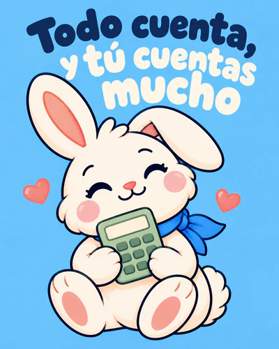 Todo cuenta, y tú cuentas mucho