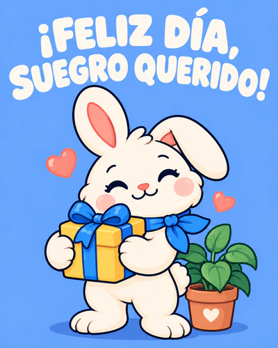 ¡FELIZ DÍA, SUEGRO QUERIDO!