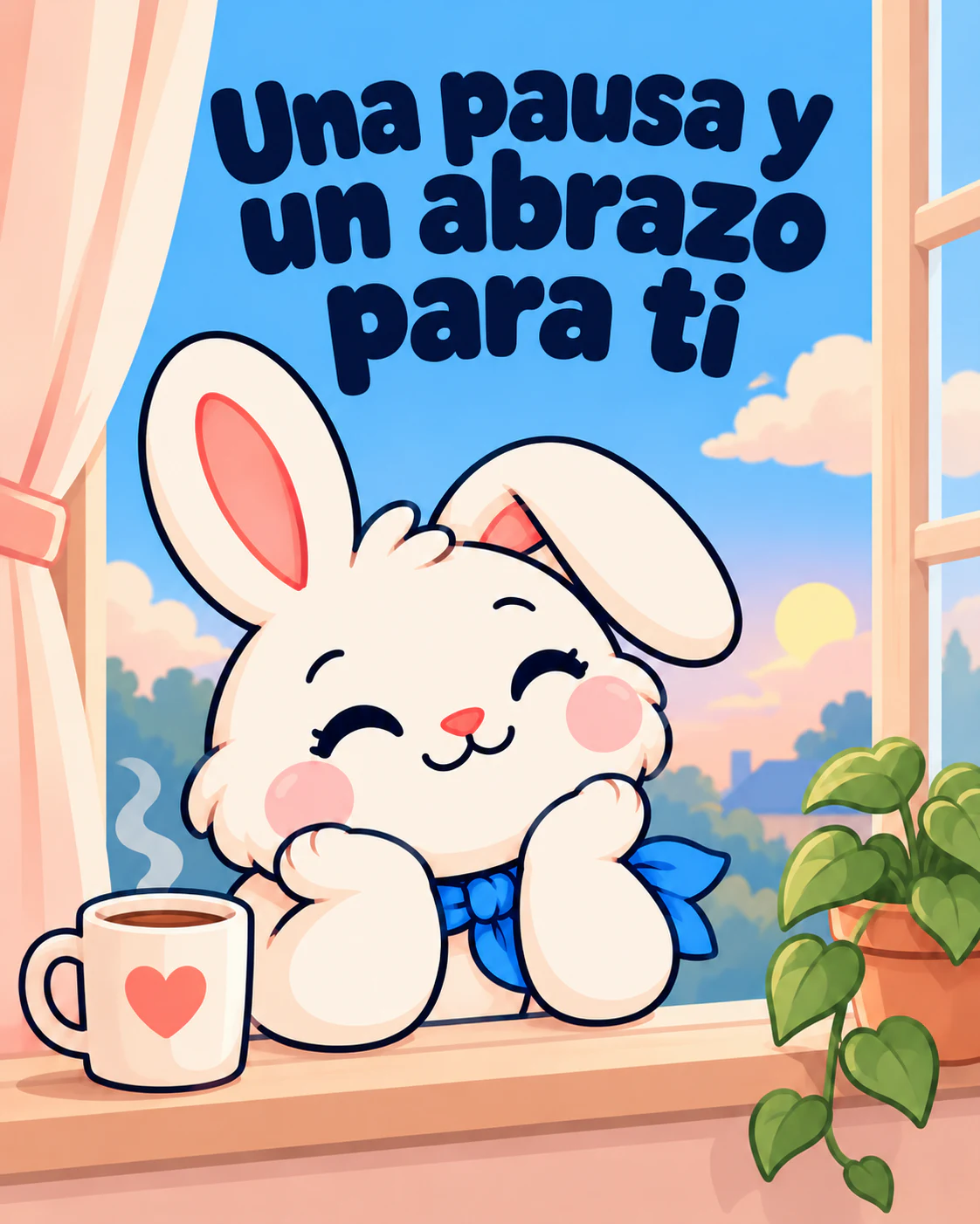 Una pausa y un abrazo para ti