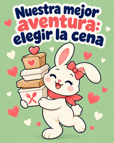 Nuestra mejor aventura: elegir la cena