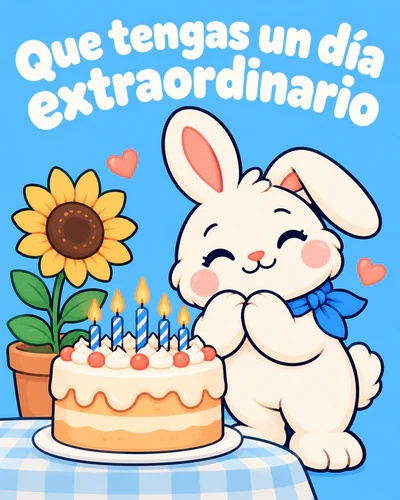 Que tengas un día extraordinario