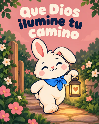Que Dios ilumine tu camino
