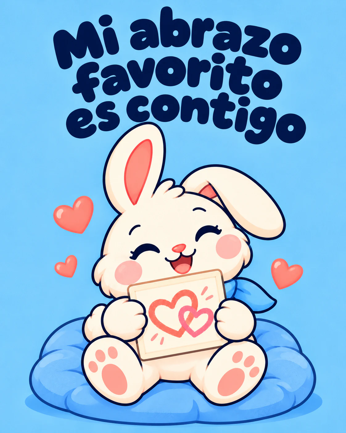 Mi abrazo favorito es contigo
