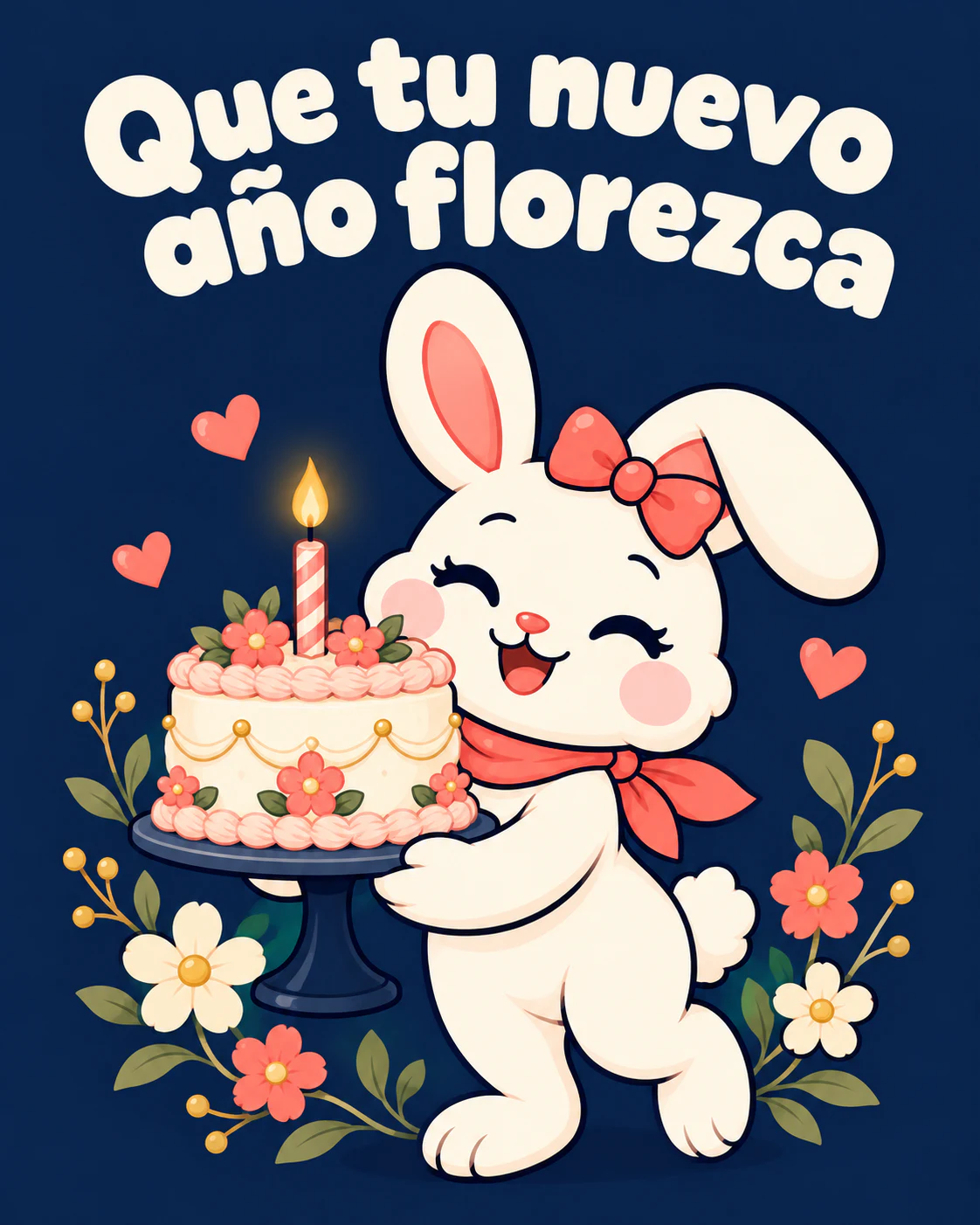 Que tu nuevo año florezca
