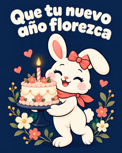 Que tu nuevo año florezca