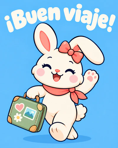 ¡Buen viaje!
