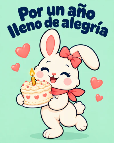 Por un año lleno de alegría