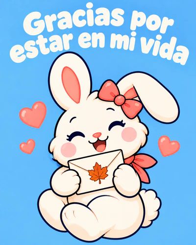 Gracias por estar en mi vida