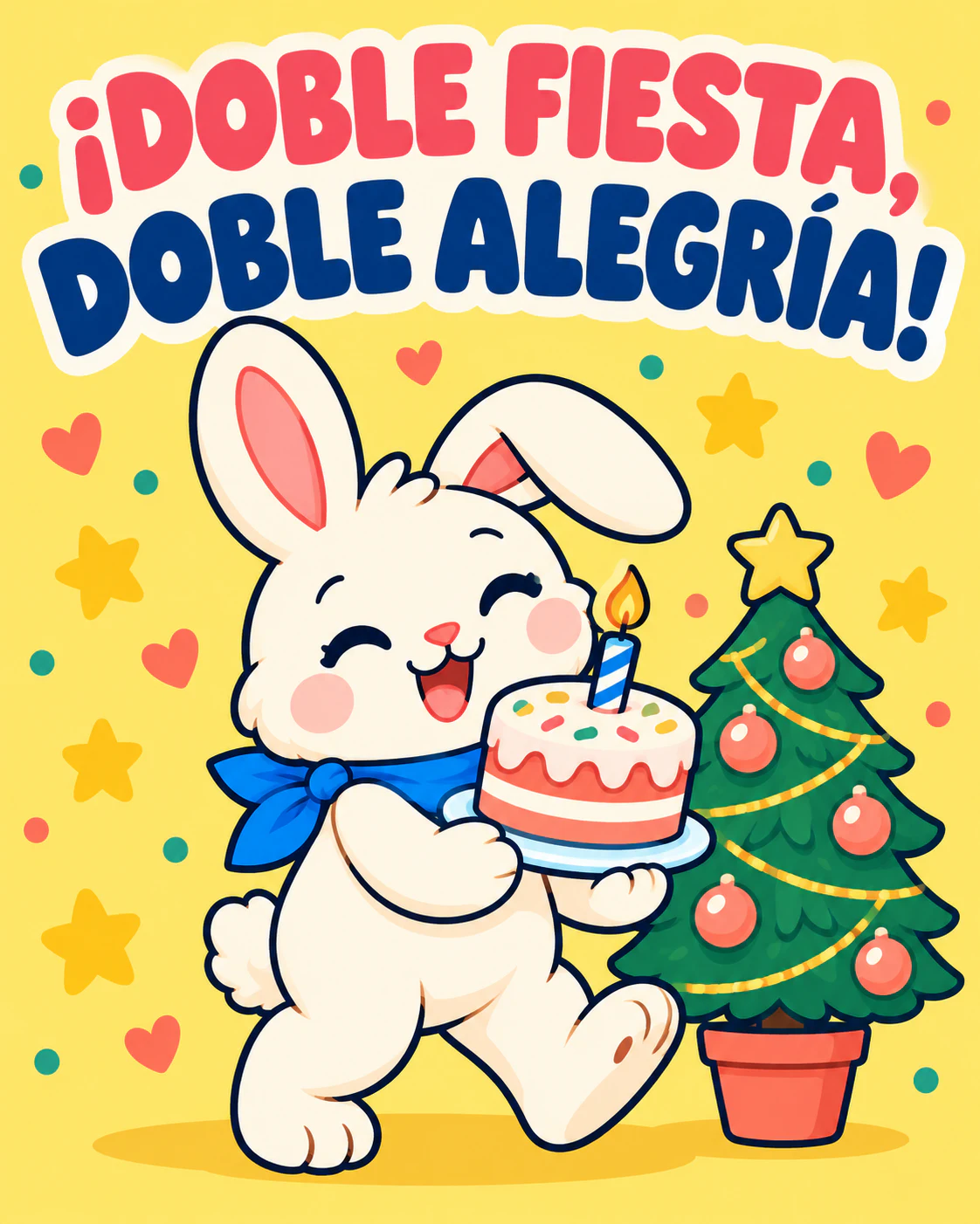 ¡DOBLE FIESTA, DOBLE ALEGRÍA!