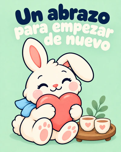 Un abrazo para empezar de nuevo