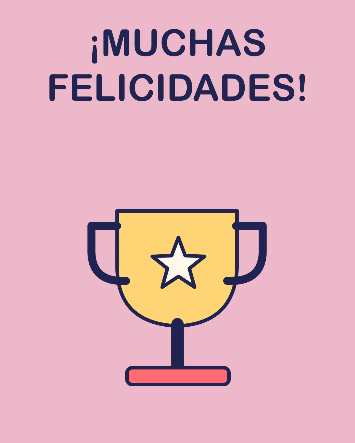 ¡Muchas felicidades!