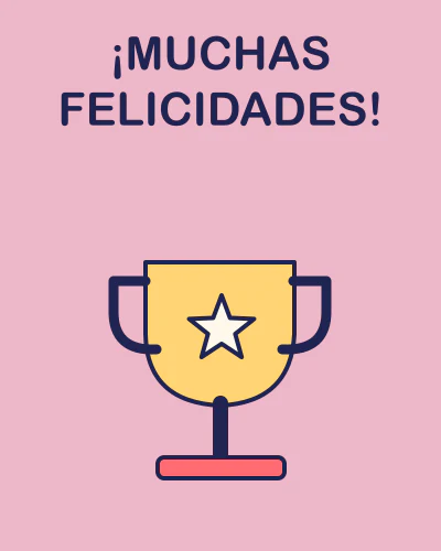 ¡Muchas felicidades!
