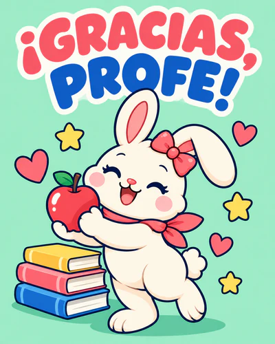 ¡GRACIAS, PROFE!
