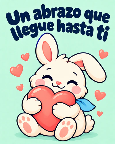 Un abrazo que llegue hasta ti