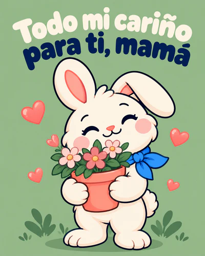 Todo mi cariño para ti, mamá