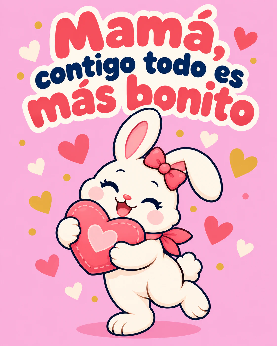 Mamá, contigo todo es más bonito
