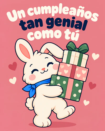 Un cumpleaños tan genial como tú
