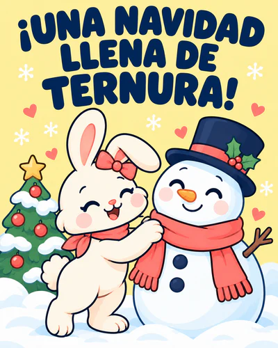 ¡UNA NAVIDAD LLENA DE TERNURA!