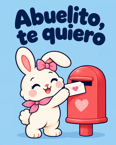 Abuelito, te quiero