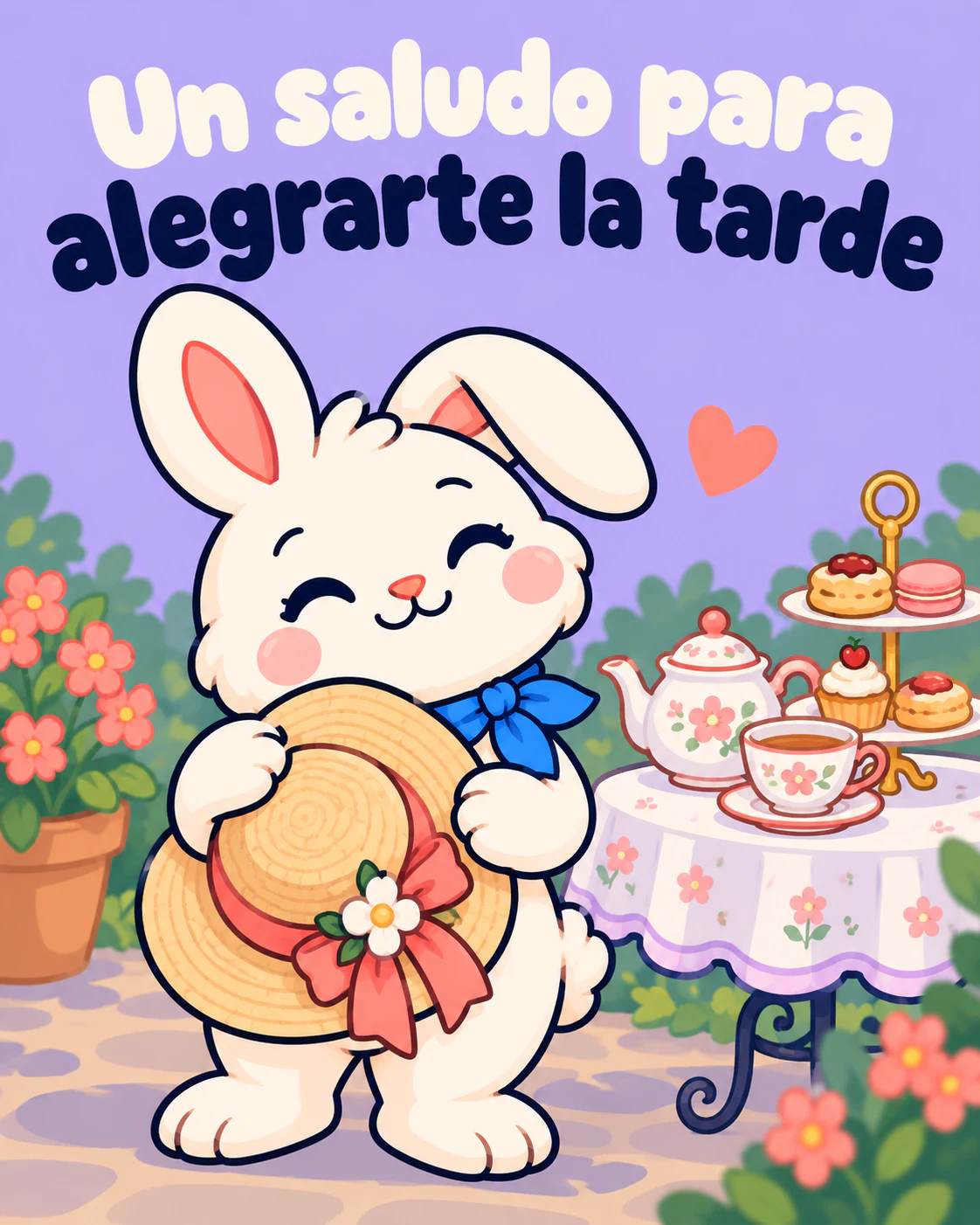 Un saludo para alegrarte la tarde