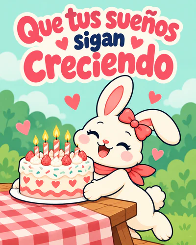 Que tus sueños sigan creciendo