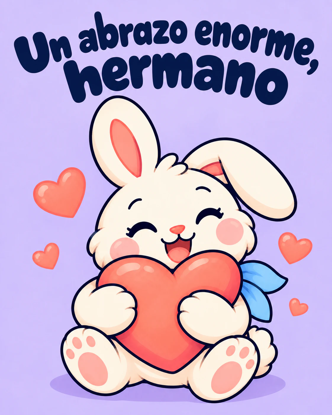Un abrazo enorme, hermano