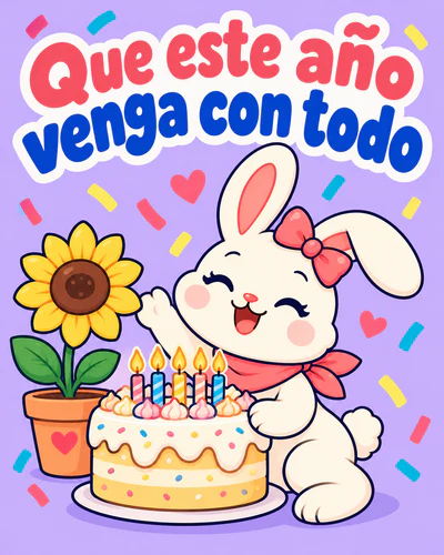 Que este año venga con todo