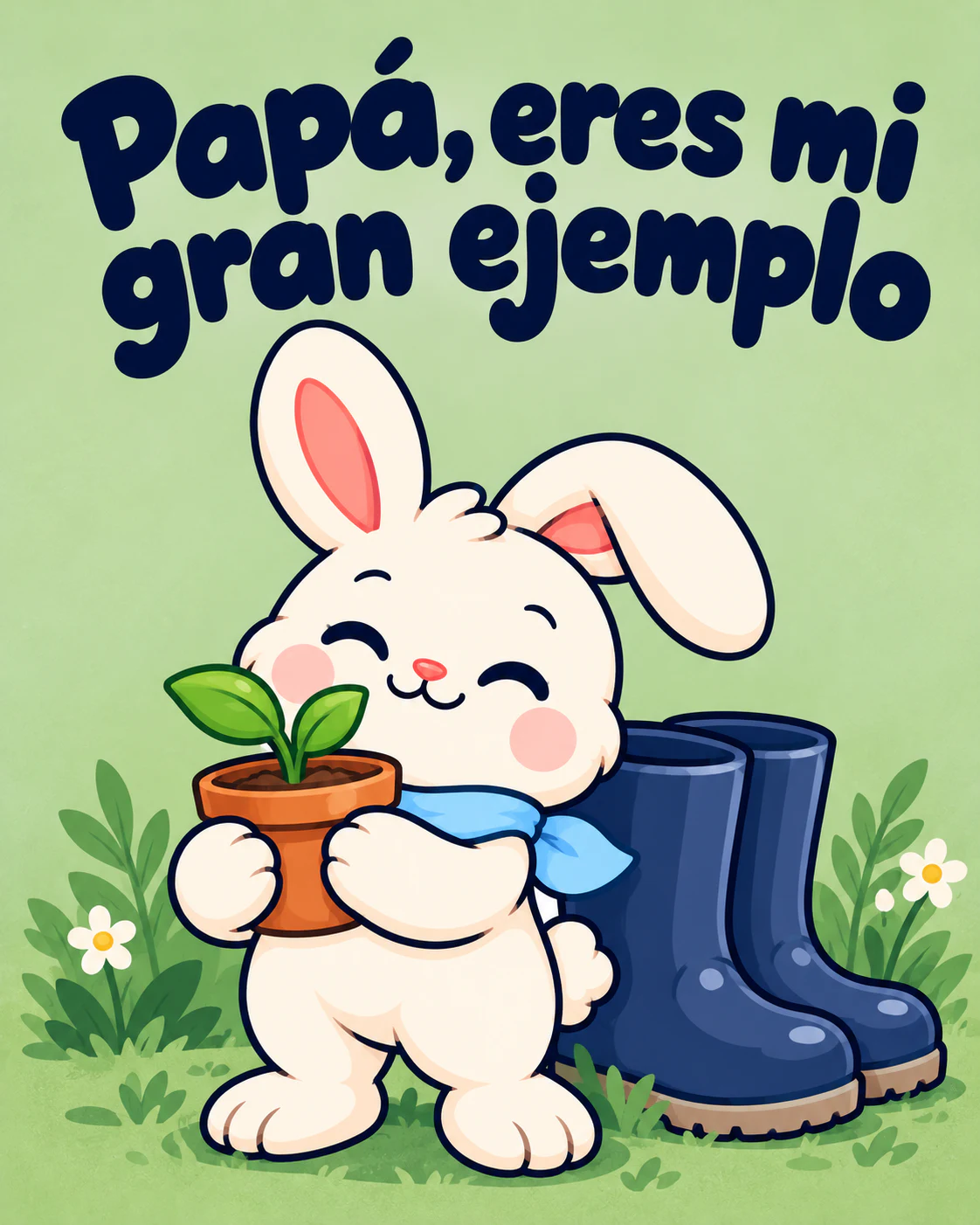 Papá, eres mi gran ejemplo