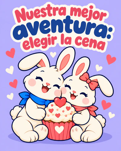 Nuestra mejor aventura: elegir la cena