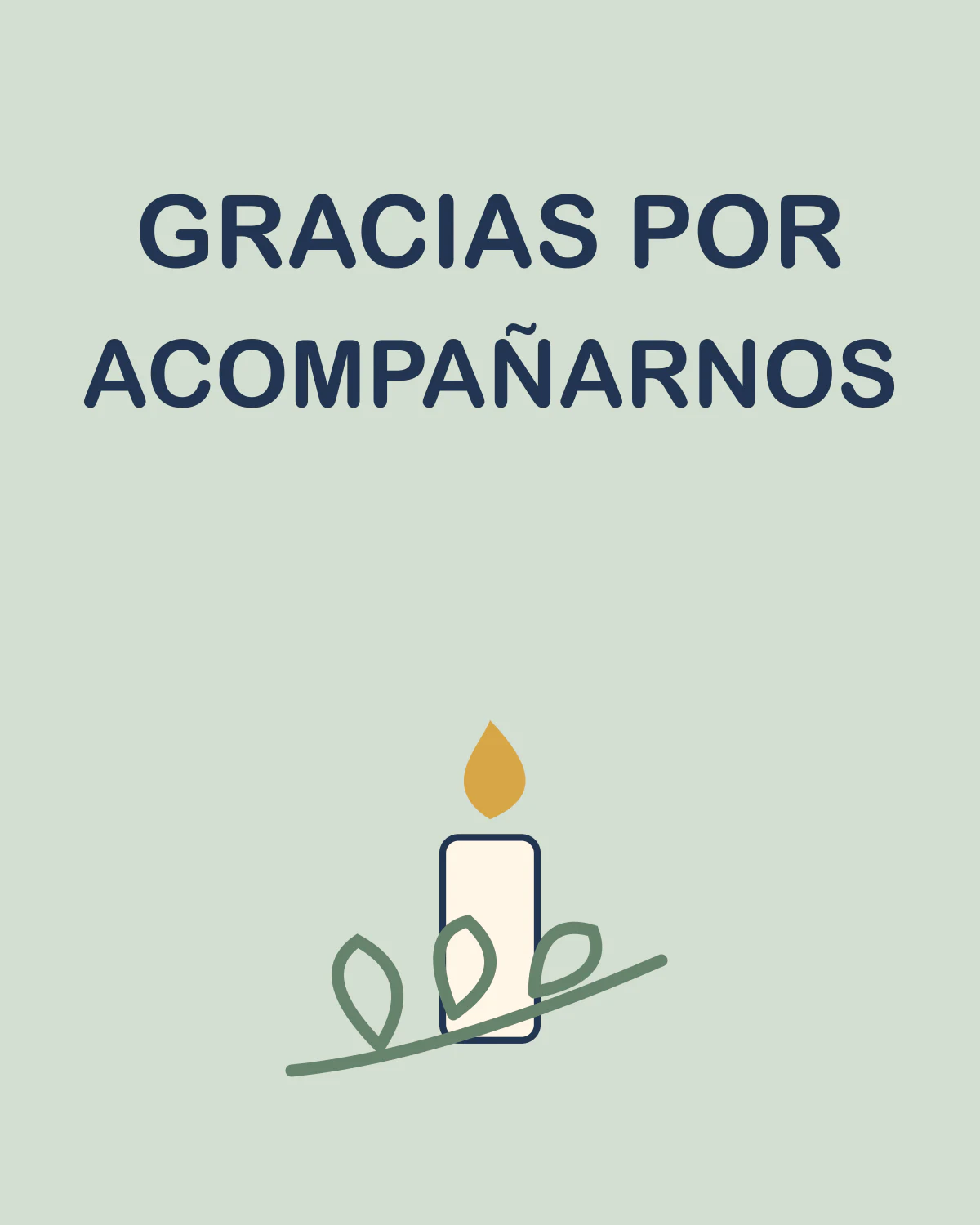 GRACIAS POR ACOMPAÑARNOS