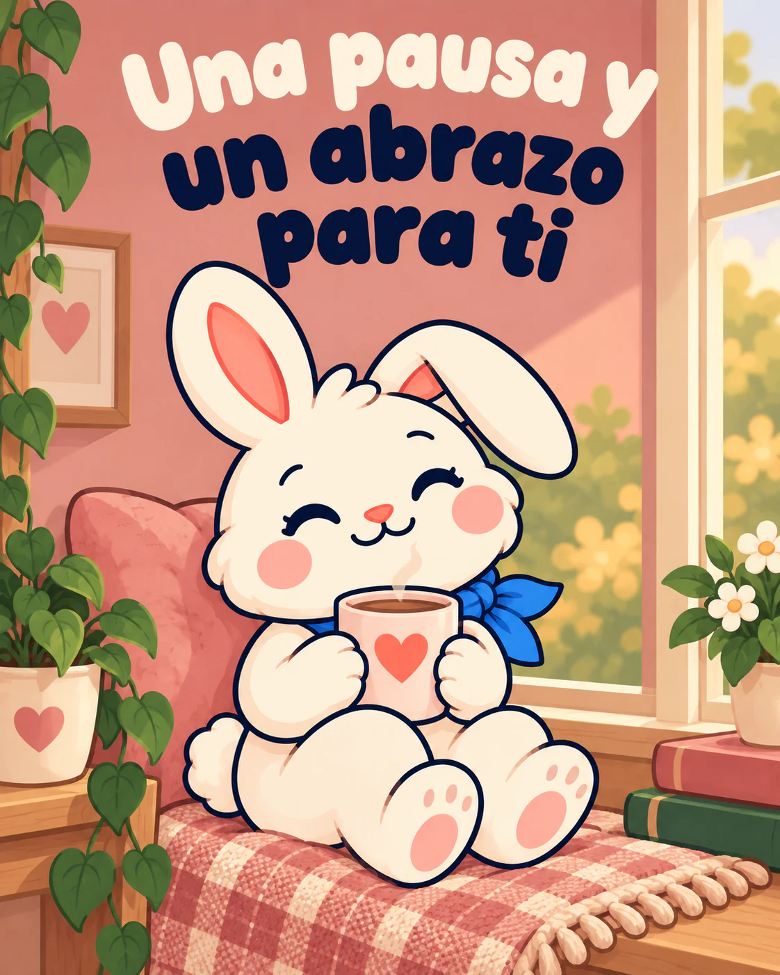 Una pausa y un abrazo para ti