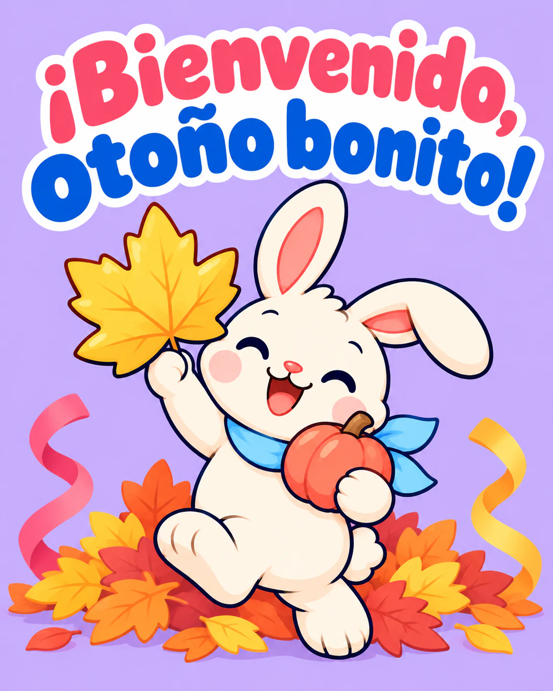 ¡Bienvenido, otoño bonito!
