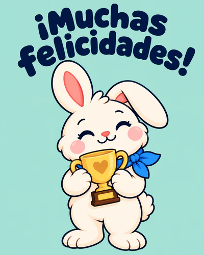 ¡Muchas felicidades!