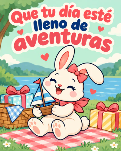 Que tu día esté lleno de aventuras