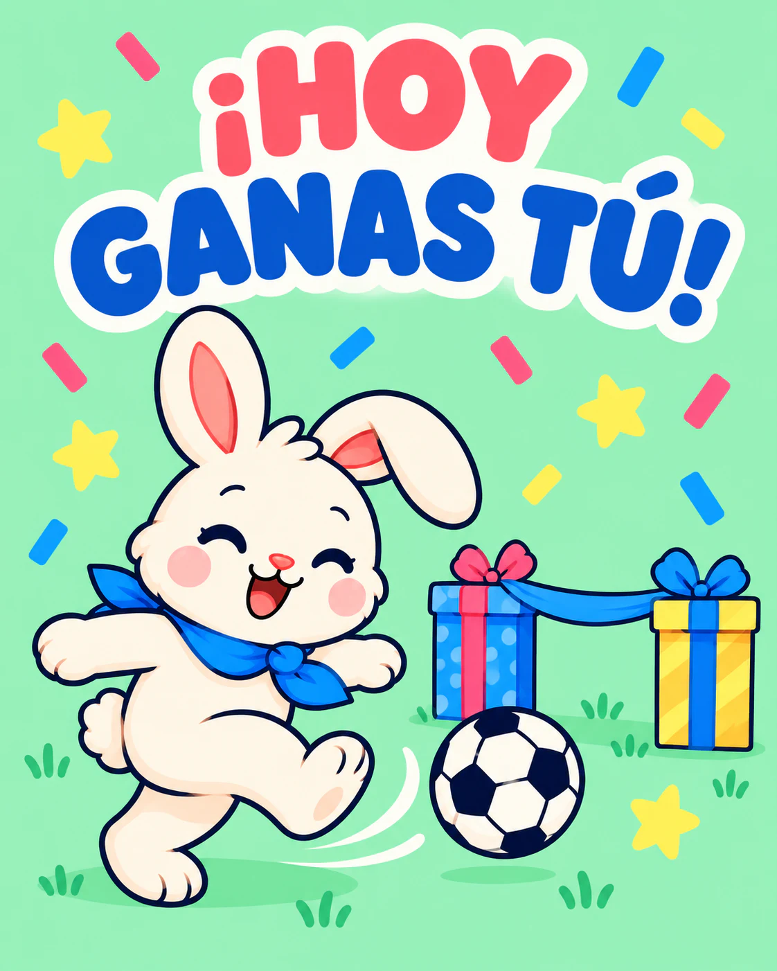 ¡HOY GANAS TÚ!