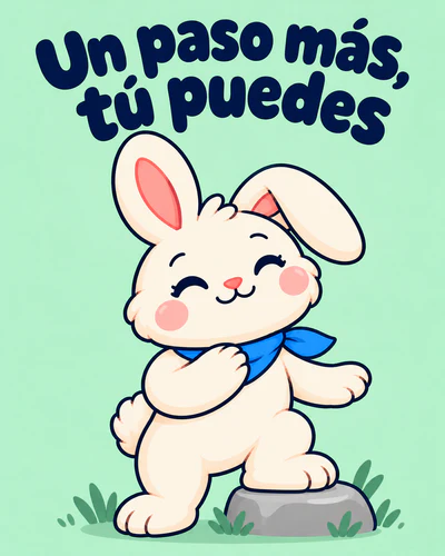 Un paso más, tú puedes