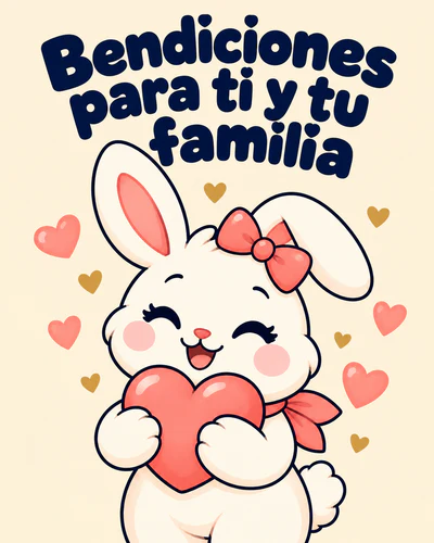 Bendiciones para ti y tu familia