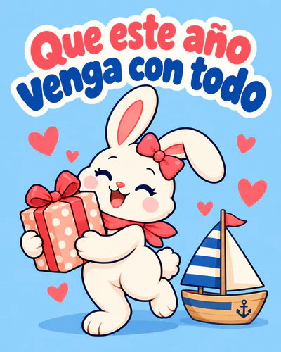 Que este año venga con todo