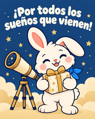 ¡Por todos los sueños que vienen!