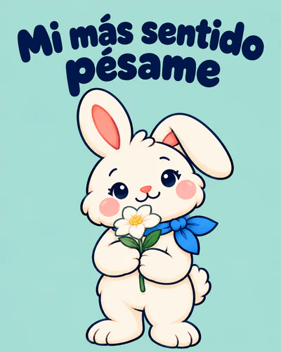 Mi más sentido pésame