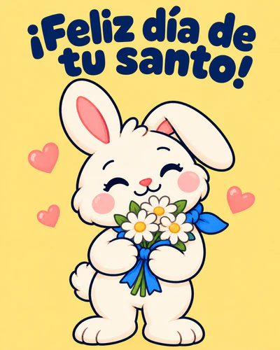 ¡Feliz día de tu santo!
