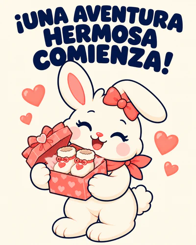 ¡UNA AVENTURA HERMOSA COMIENZA!