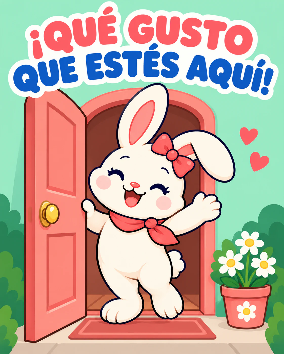 ¡QUÉ GUSTO QUE ESTÉS AQUÍ!