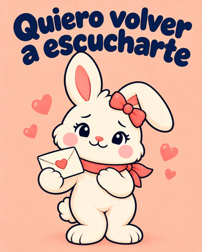 Quiero volver a escucharte